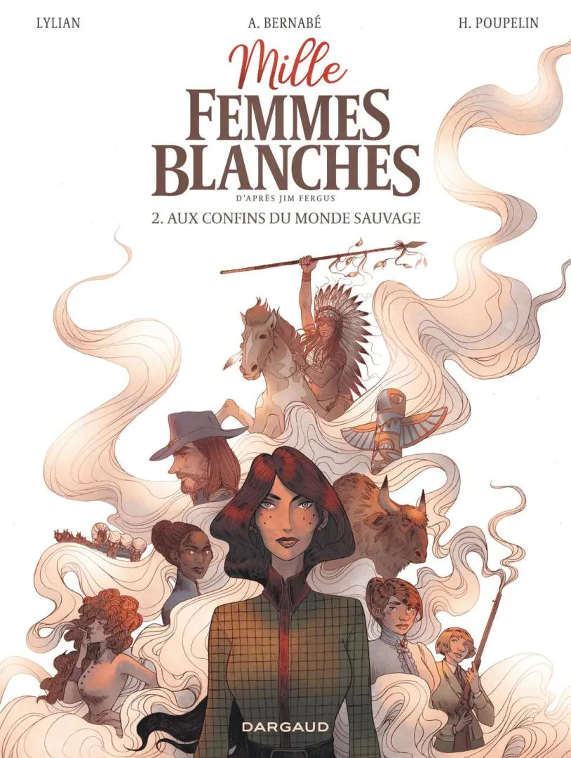 Couverture de l'album Mille femmes blanches 2 Aux confins du monde sauvage