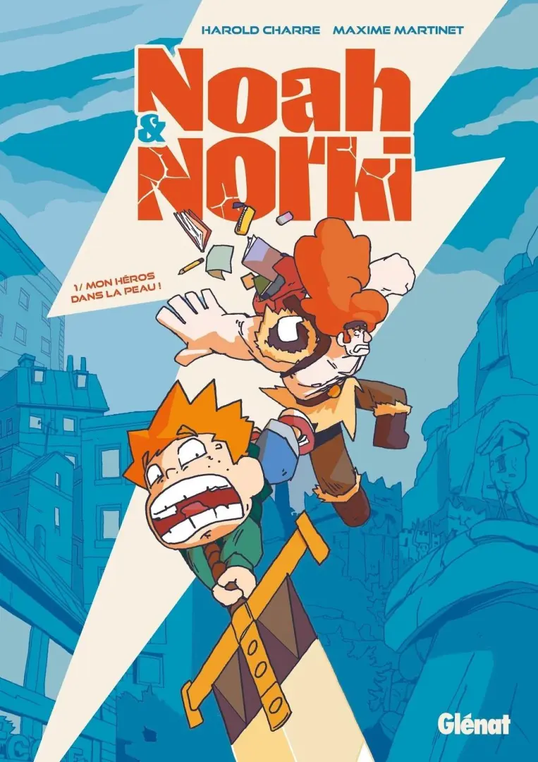 Couverture de l'album Noah & Norki Tome 01 Mon héros dans la peau !