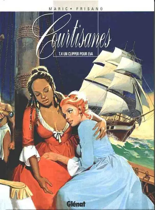 Couverture de l'album Courtisanes Tome 4 Un clipper pour Eva