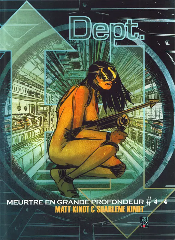 Couverture de l'album Dept. H - Meurtres en grande profondeur #4/4