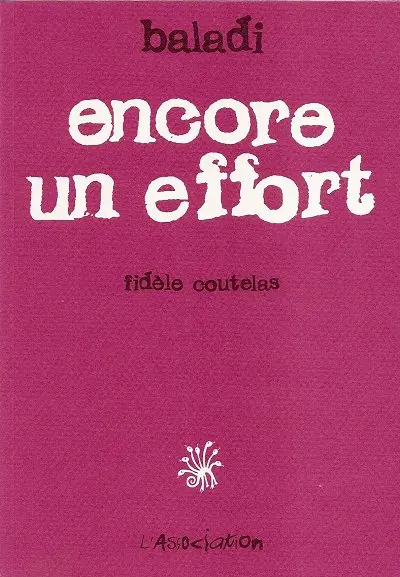 Couverture de l'album Encore un effort
