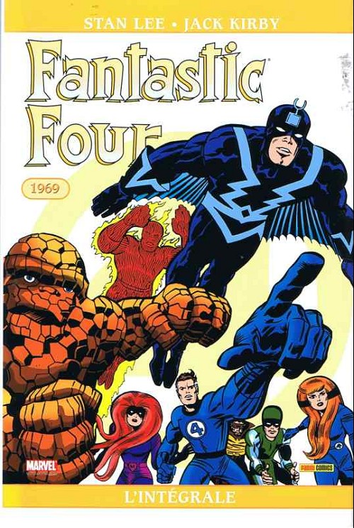 Couverture de l'album Fantastic Four - L'intégrale Tome 8 1969