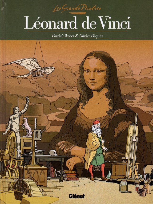 Couverture de l'album Les Grands Peintres Tome 6 Léonard de Vinci