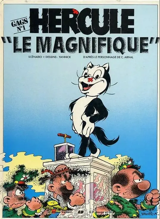 Couverture de l'album Hercule - Vaillant éditions Tome 2 Le magnifique