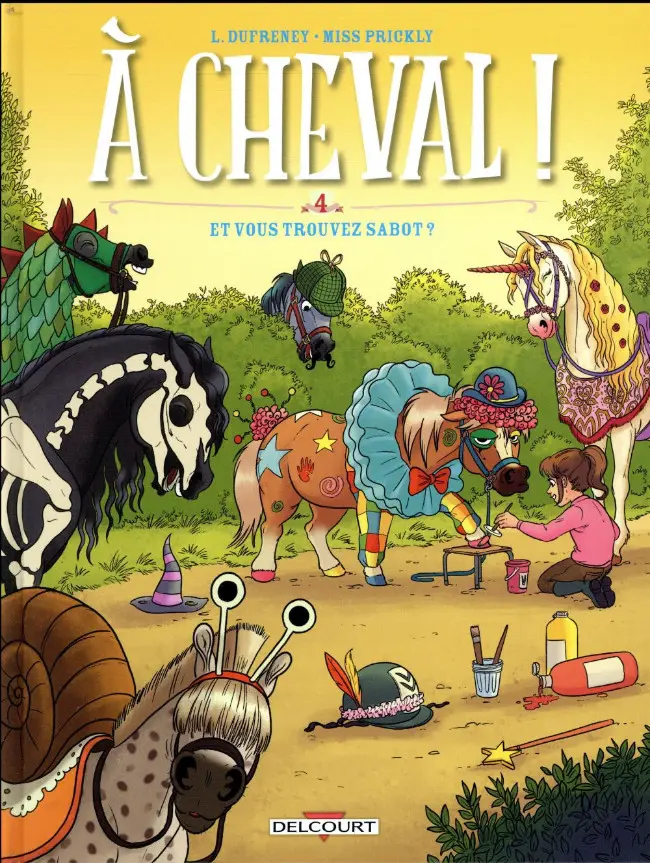 Couverture de l'album À Cheval ! Tome 4 Et vous trouvez sabot ?