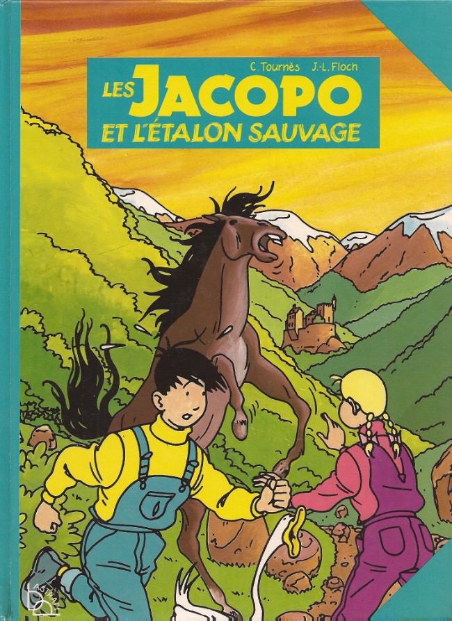 Couverture de l'album Les Jacopo Tome 3 Les Jacopo et l'étalon sauvage