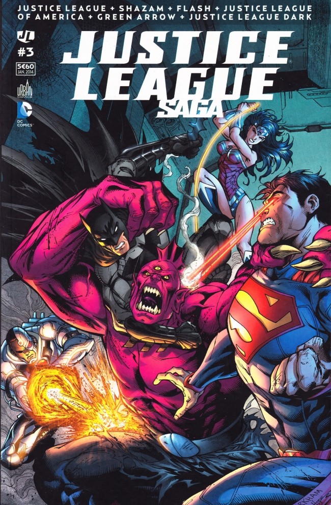 Couverture de l'album Justice League Saga #3