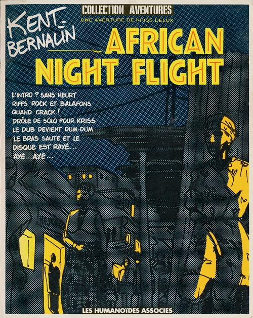Couverture de l'album African Night Flight - Une aventure de Kriss Delux