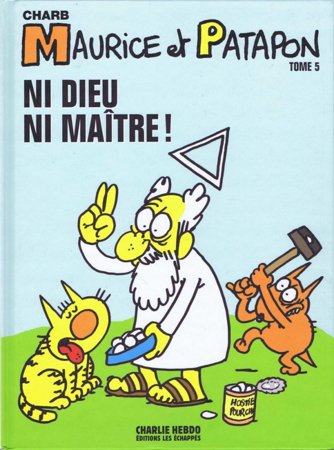 Couverture de l'album Maurice et Patapon Tome 5 Ni dieu ni maître !