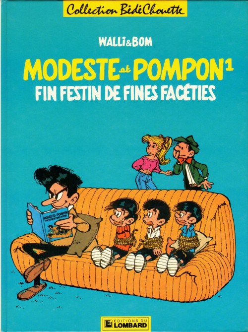 Couverture de l'album Modeste et Pompon Tome 1 Fin festin de fines facéties