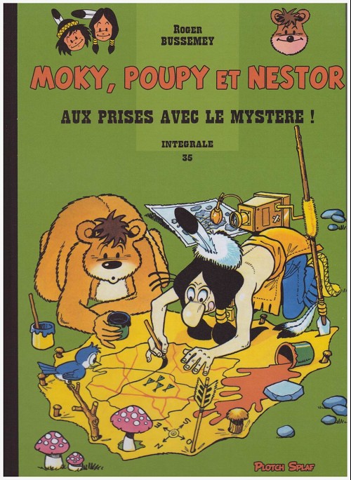 Couverture de l'album Moky, Poupy et Nestor Tome 35 Aux prises avec le mystère !