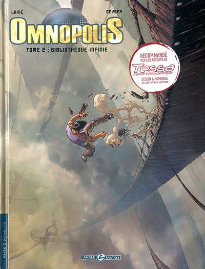 Couverture de l'album Omnopolis Tome 2 Bibliothèque infinie