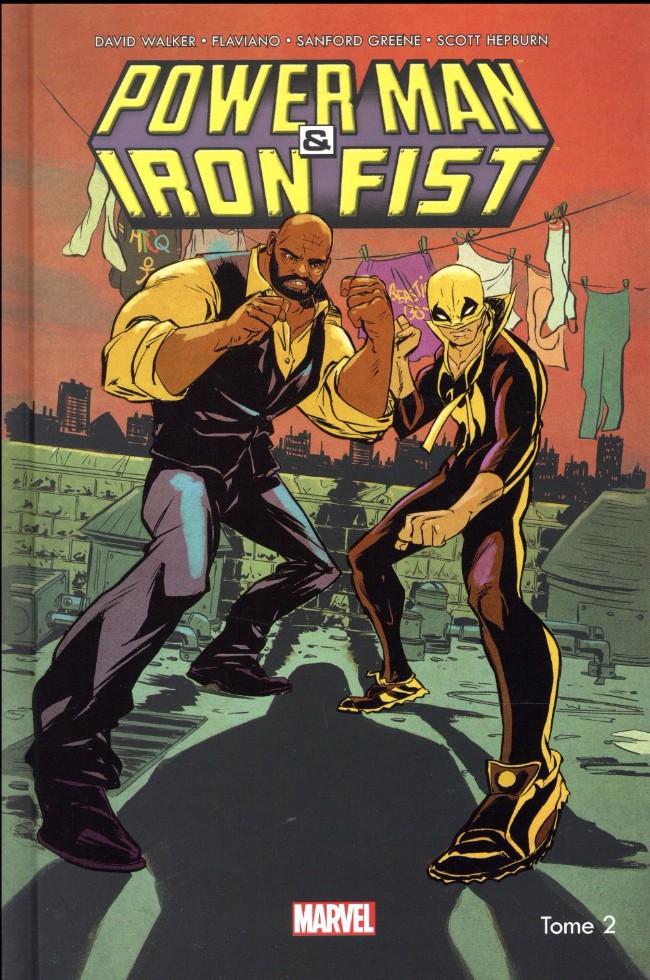 Couverture de l'album Power Man & Iron Fist Tome 2 C'est la guerre