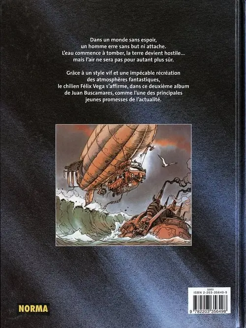 Verso de l'album Les Quatre voyages de Juan Buscamares Tome 2 L'air