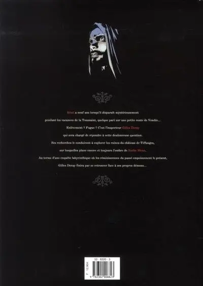 Verso de l'album Le Saigneur de Tiffauges