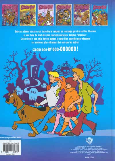 Verso de l'album Scooby-Doo ! Tome 6 Quelle trouille !