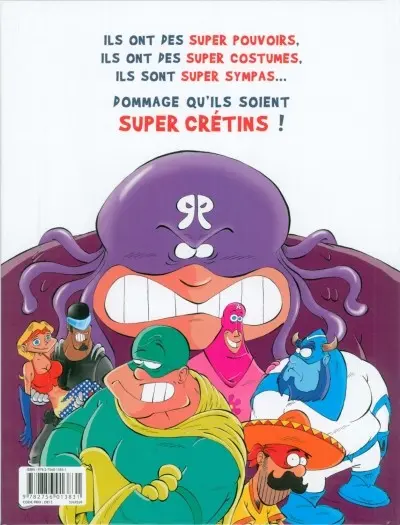 Verso de l'album Les Super Blagues Tome 1 Finie la rigolade !