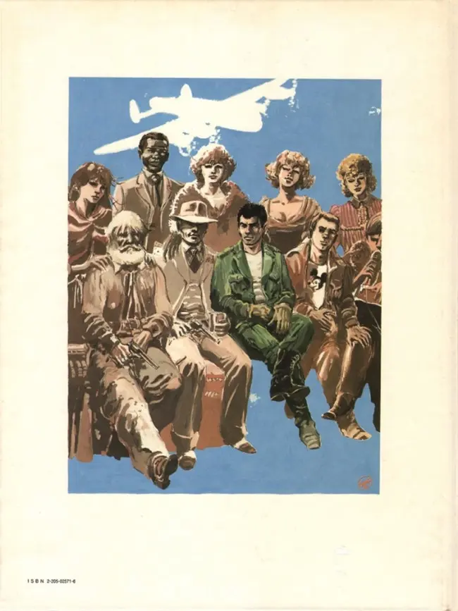 Verso de l'album Thomas Noland Tome 1 La glaise des cimetières