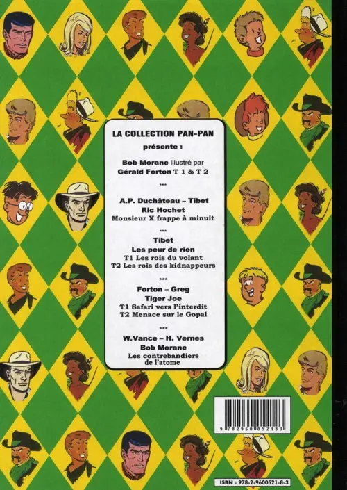 Verso de l'album Tiger Joe Tome 5 Menace sur le Gopal