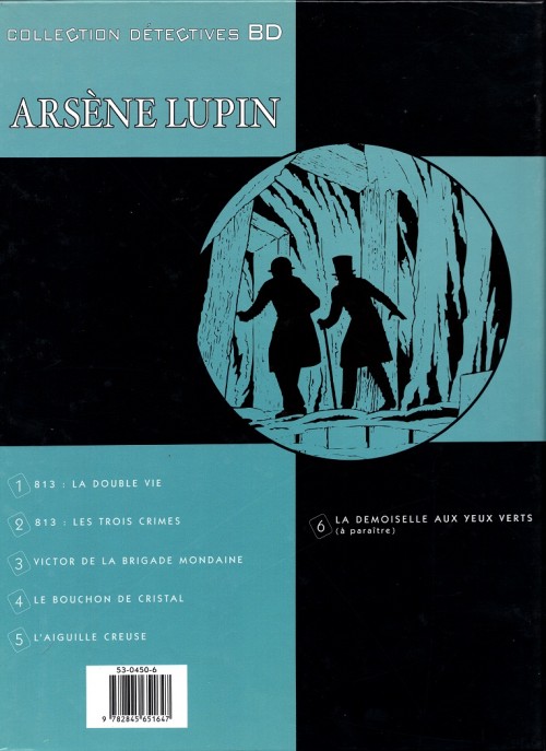 Verso de l'album Arsène Lupin Soleil Tome 5 L'aiguille creuse