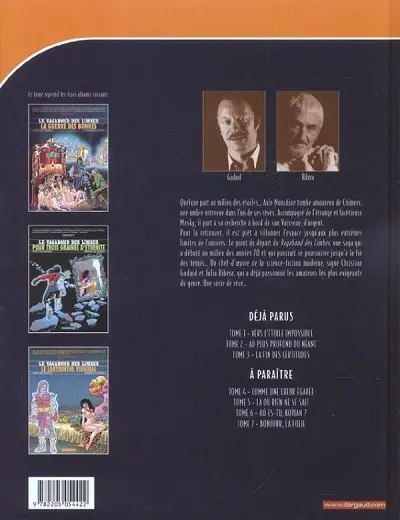 Verso de l'album Le Vagabond des Limbes Intégrale Tome 3 La fin des certitudes