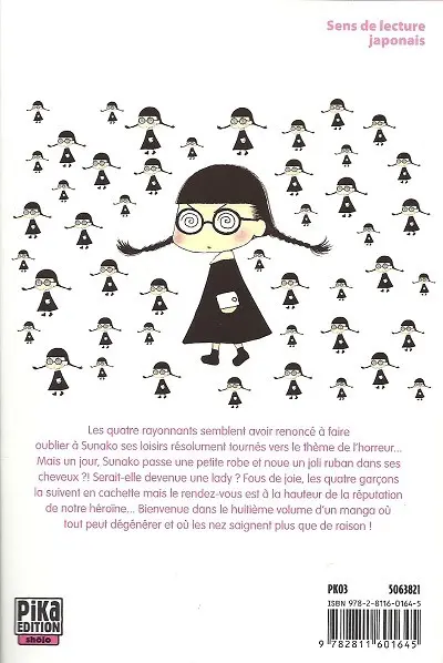 Verso de l'album Yamato Nadeshiko 8