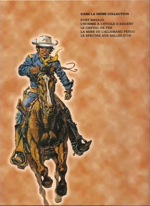 Verso de l'album Blueberry Tome 7 Le cheval de fer