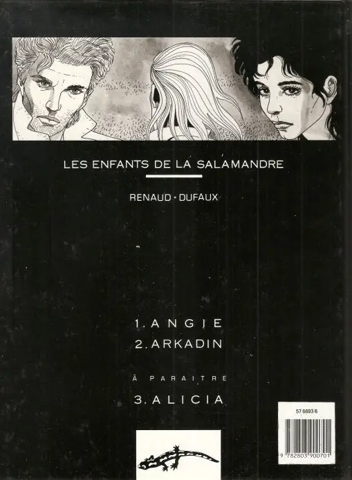 Verso de l'album Les Enfants de la Salamandre Tome 2 Arkadin