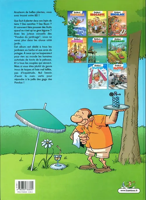 Verso de l'album Les Fondus Tome 6 Les fondus du jardinage