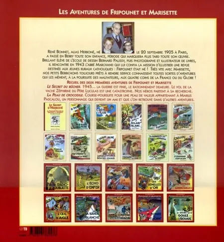 Verso de l'album Fripounet et Marisette Tome 10 La peau de crocodile