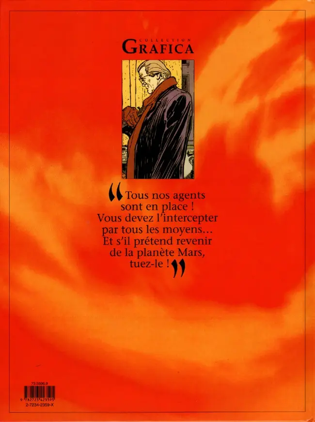Verso de l'album Le Lièvre de Mars Tome 1