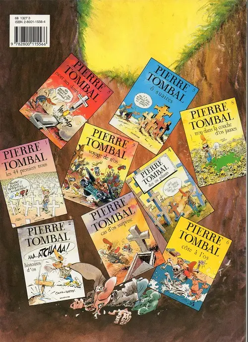 Verso de l'album Pierre Tombal Tome 4 Des os pilants