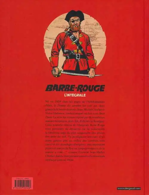 Verso de l'album Barbe-Rouge L'intégrale (Nouvelle édition) Tome 2 Le Capitaine sans nom
