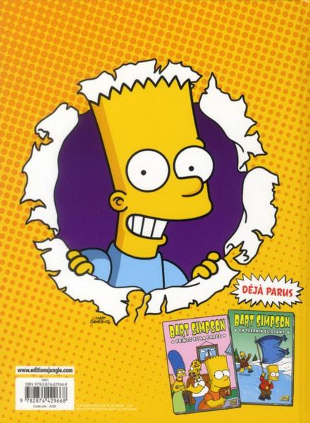 Verso de l'album Bart Simpson Tome 3 Fils d'Homer
