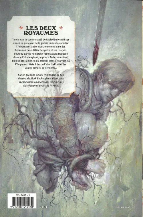 Verso de l'album Fables Tome 13 Le royaume eternel