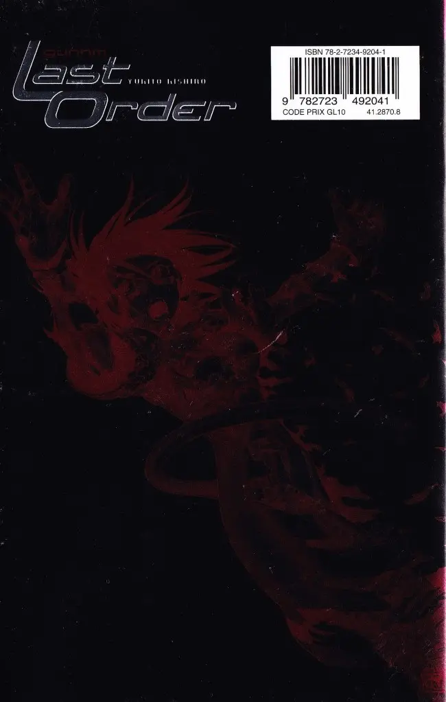 Verso de l'album Gunnm - Last Order Nouvelle Edition 16