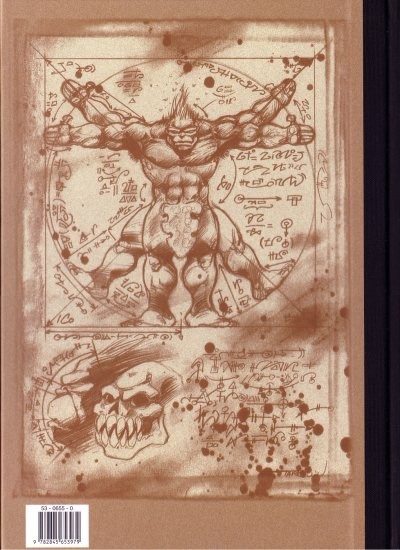 Verso de l'album Lanfeust de Troy Encyclopédie anarchique du monde de Troy Volume 3 Le bestiaire