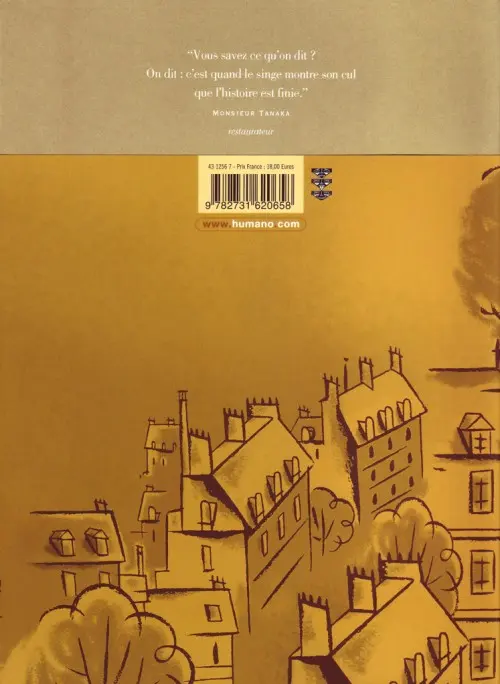 Verso de l'album Monsieur Jean Tomes 3 et 4