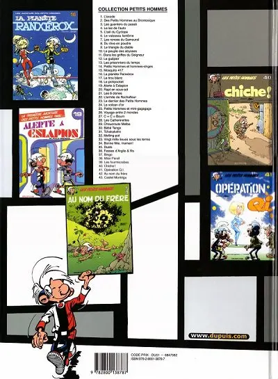 Verso de l'album Les Petits hommes Tome 43 Castel Montrigu