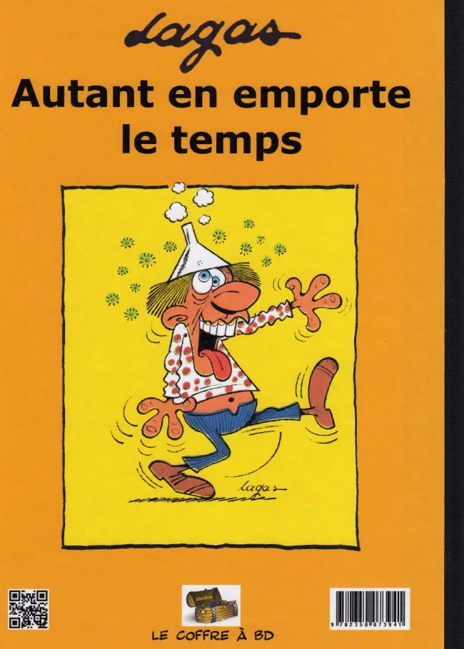 Verso de l'album Autant en emporte le temps