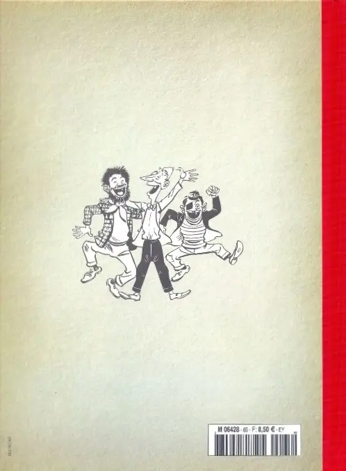 Verso de l'album Les Pieds Nickelés - La collection Tome 66 Les Pieds Nickelés ont le filon