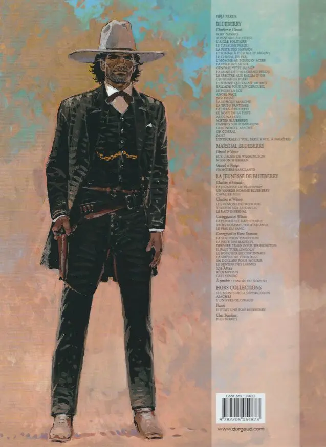 Verso de l'album Blueberry Tome 19 La Longue Marche