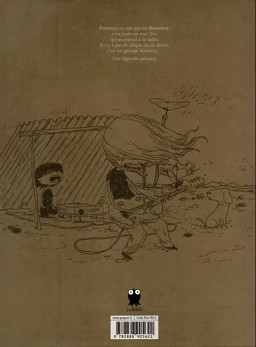 Verso de l'album Doomboy