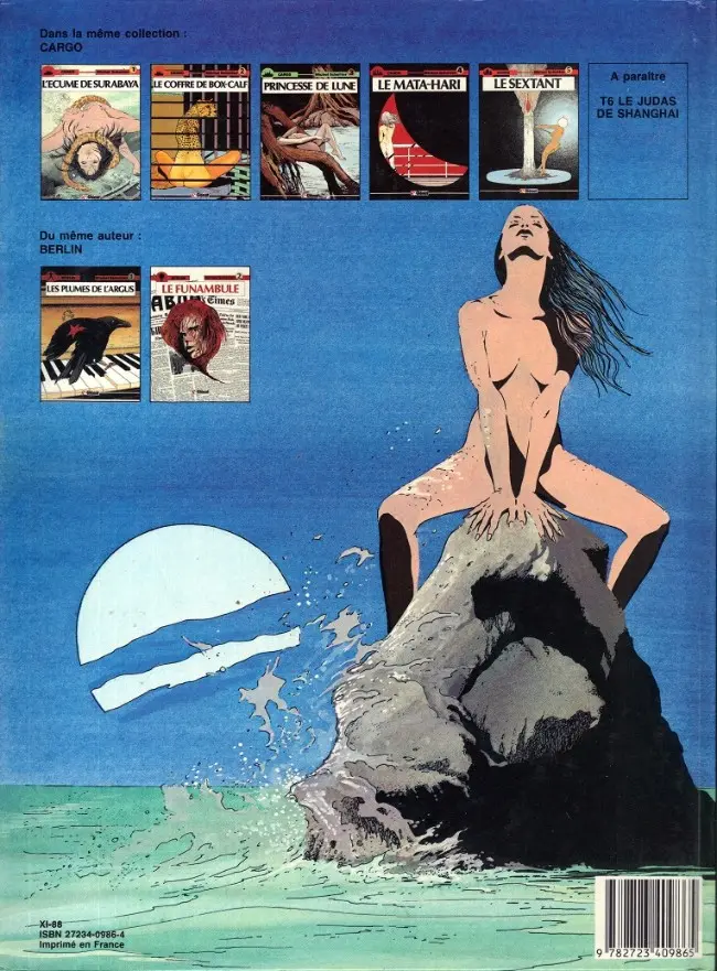Verso de l'album Cargo Tome 5 Le sextant