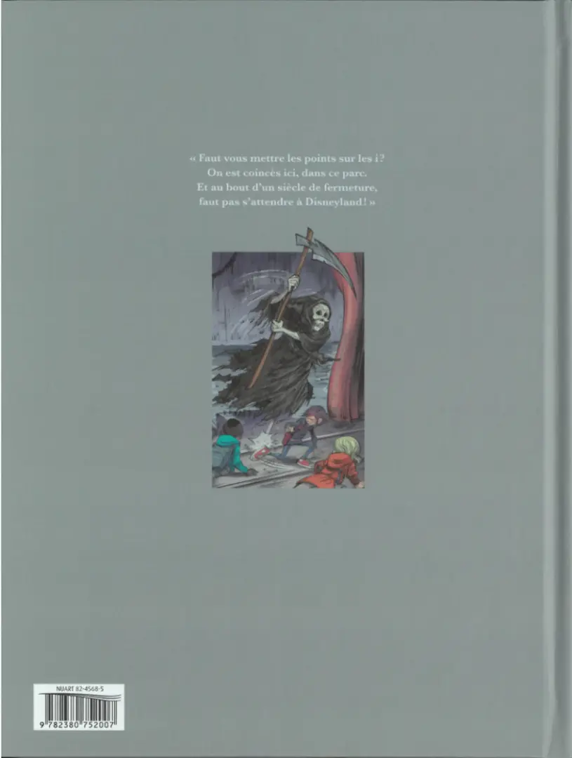 Verso de l'album Ninn Tome 5 Magic City