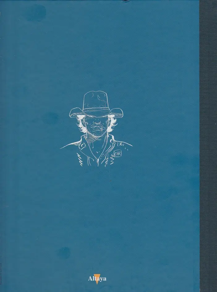 Verso de l'album Blueberry Édition collector Tome 7 Le cheval de fer