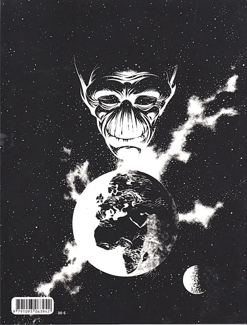 Verso de l'album Une Aventure de Demain... Tome 2 Les monstres et les étoiles