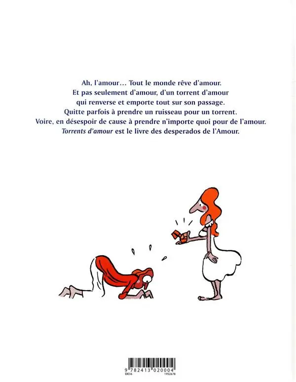 Verso de l'album Torrents d'amour