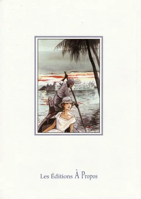 Verso de l'album À Propos Tome 14 À Propos de India Dreams