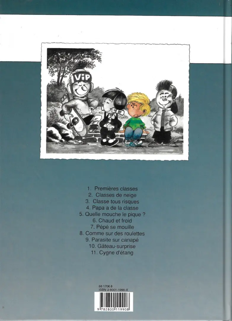 Verso de l'album Cédric Tome 6 Chaud et froid